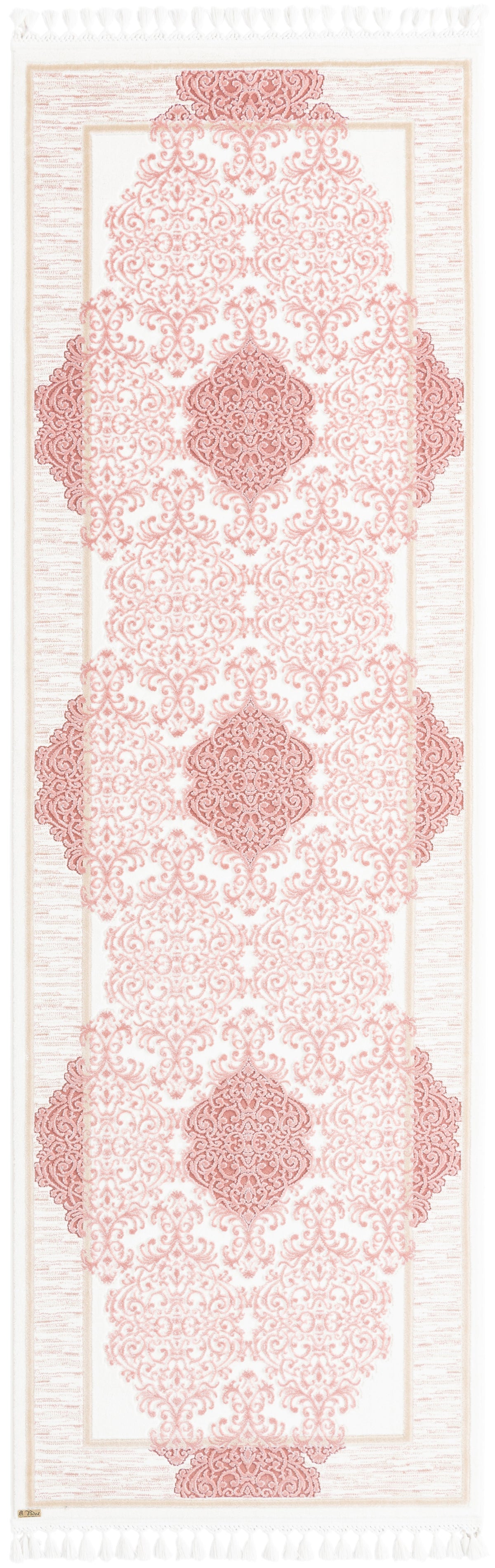 Rechteck Luxus Teppich Arosa in Rosa von Hadorn™ - Lifestyle Image