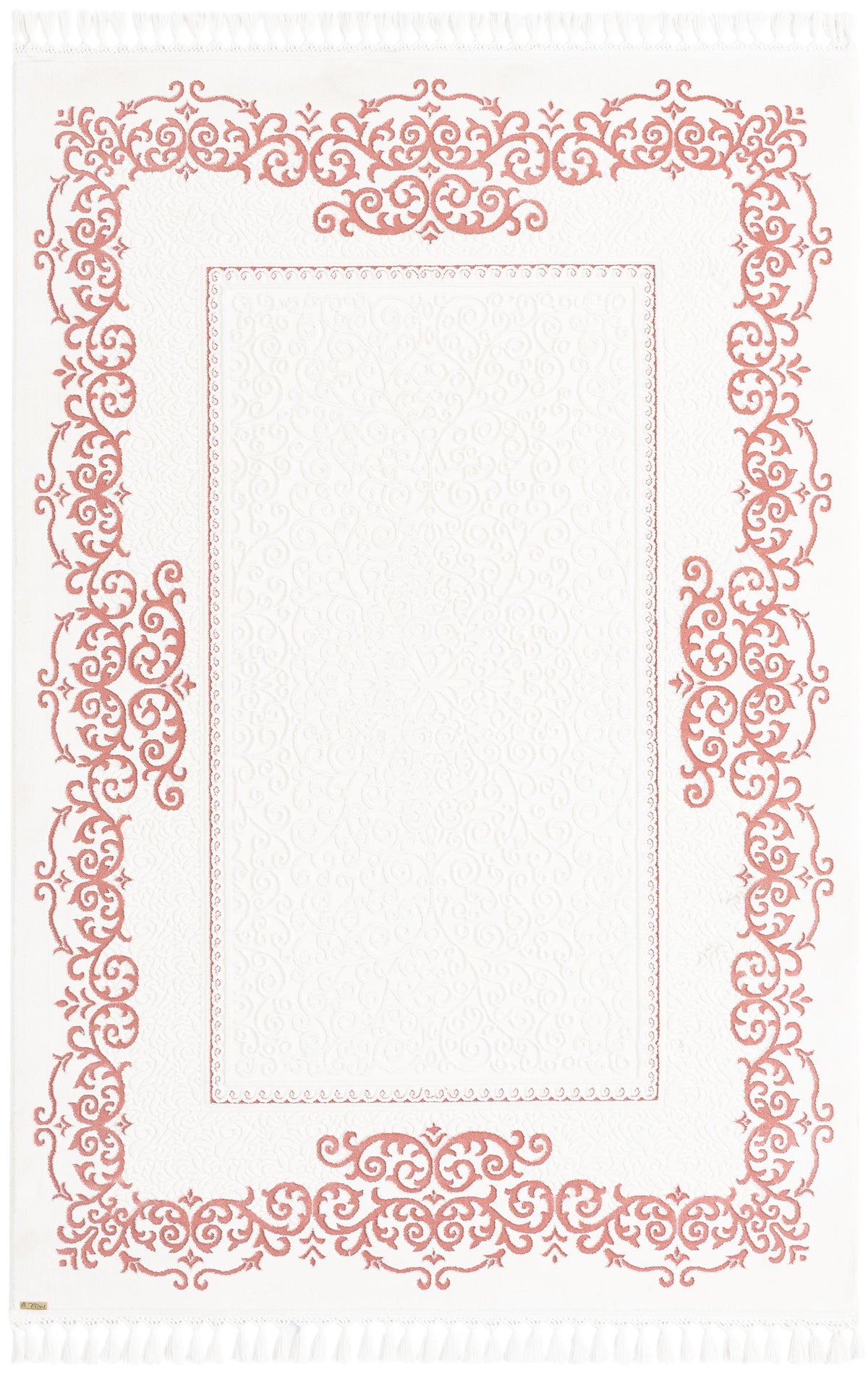 Rechteck Luxus Teppich Arosa in Weiss von Hadorn™ - Lifestyle Image