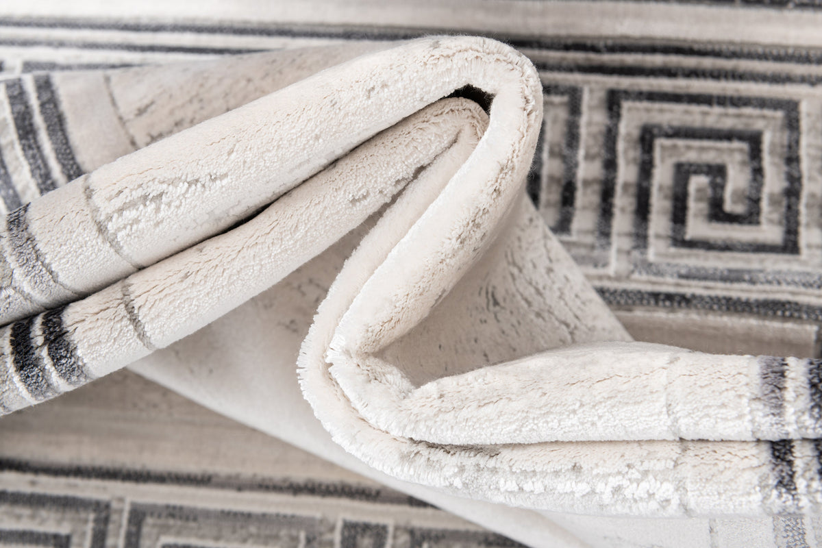 Rechteck Luxus Teppich Montreux in Creme von Hadorn™ - Lifestyle Image