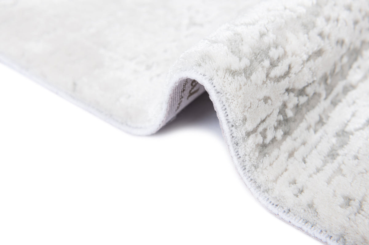 Rechteck Luxus Teppich Chiasso in Weiss von Hadorn™ - Lifestyle Image