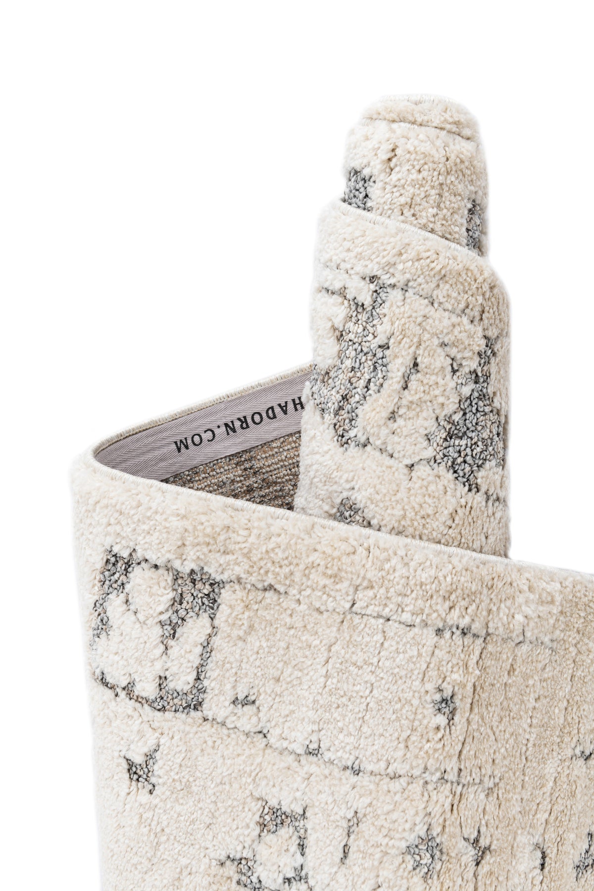 Rechteck Teppich Vevey in Weiss von Hadorn™ - Lifestyle Image