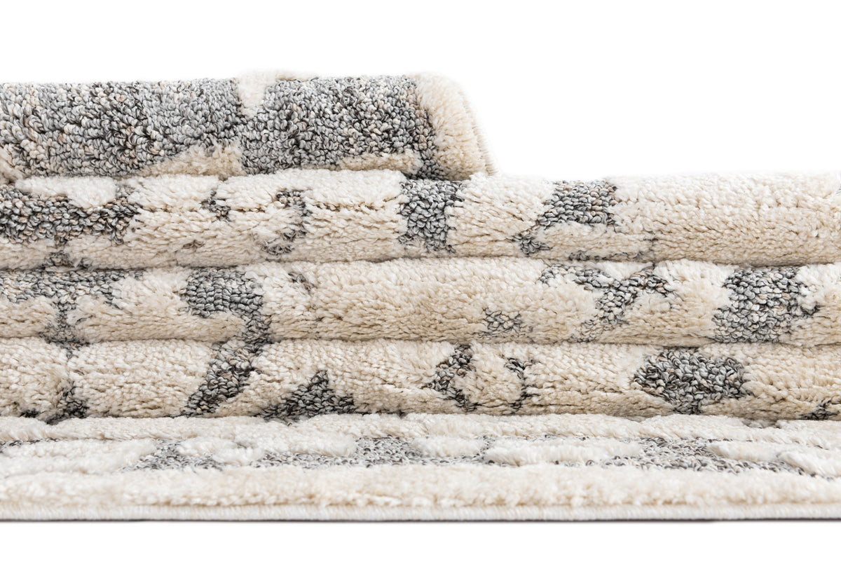 Rechteck Teppich Vevey in Weiss von Hadorn™ - Lifestyle Image