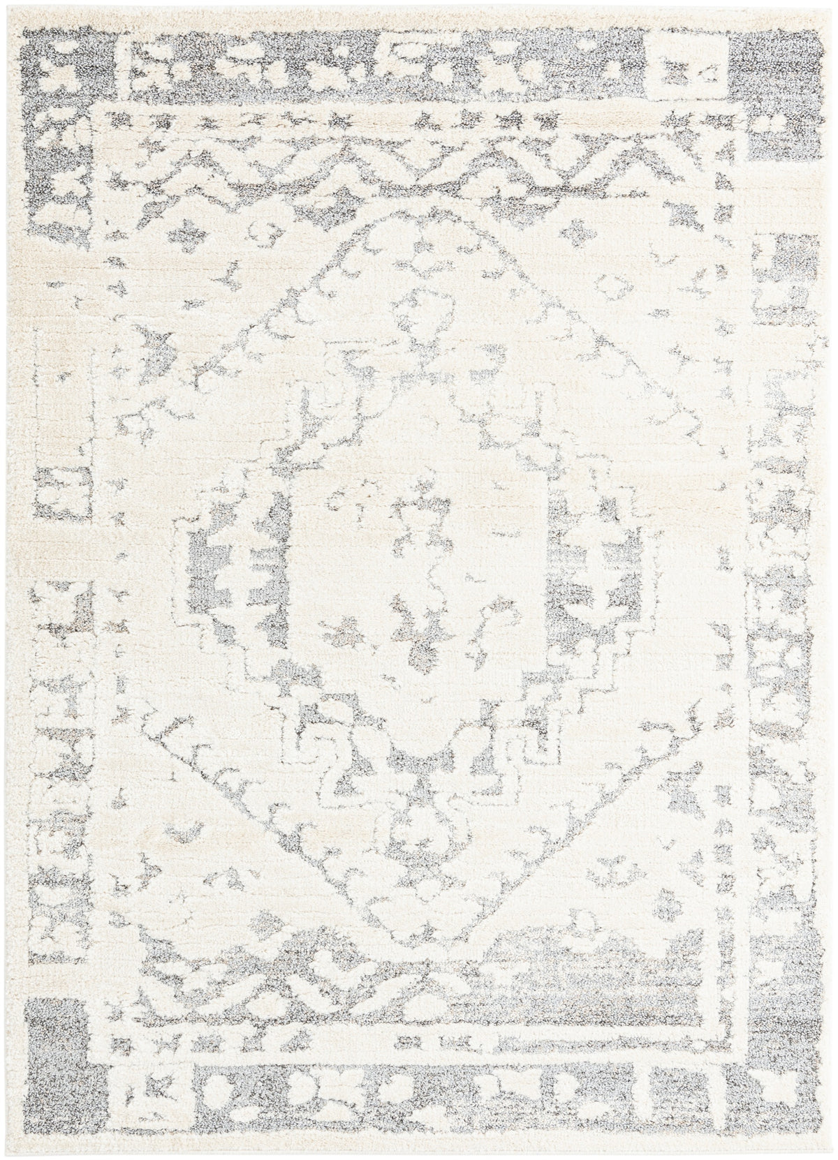 Rechteck Teppich Vevey in Weiss von Hadorn™ - Lifestyle Image