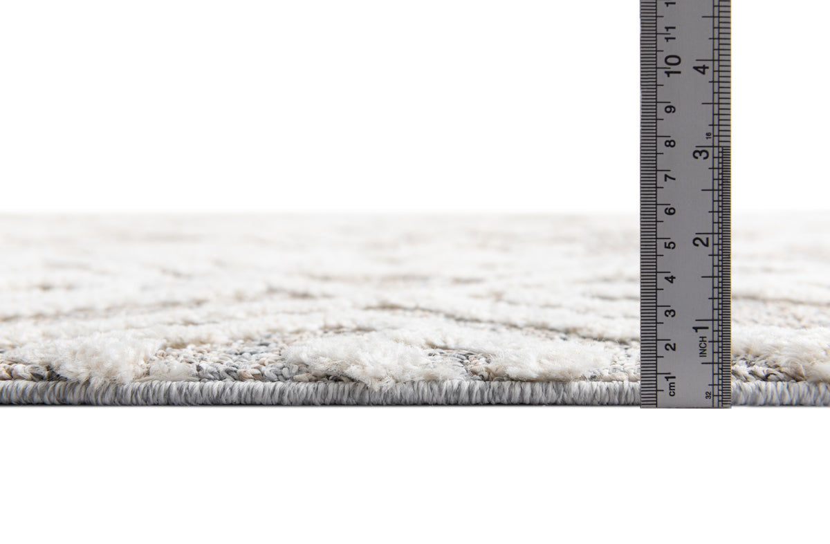 Rechteck Teppich Vevey in Weiss von Hadorn™ - Lifestyle Image