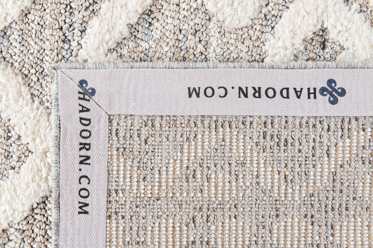 Rechteck Teppich Vevey in Weiss von Hadorn™ - Lifestyle Image