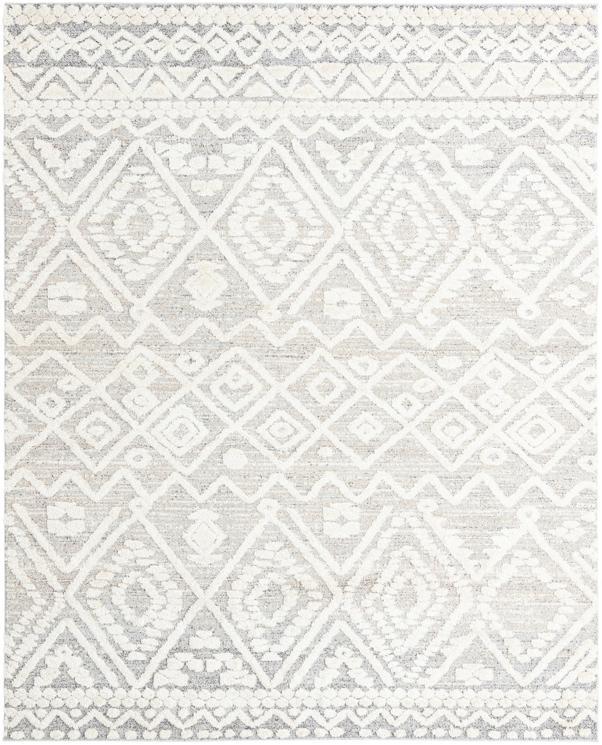 Rechteck Teppich Vevey in Weiss von Hadorn™ - Lifestyle Image