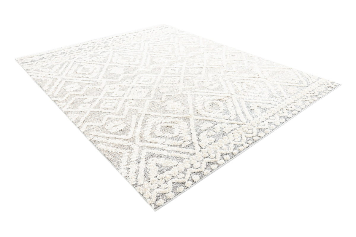 Rechteck Teppich Vevey in Weiss von Hadorn™ - Lifestyle Image