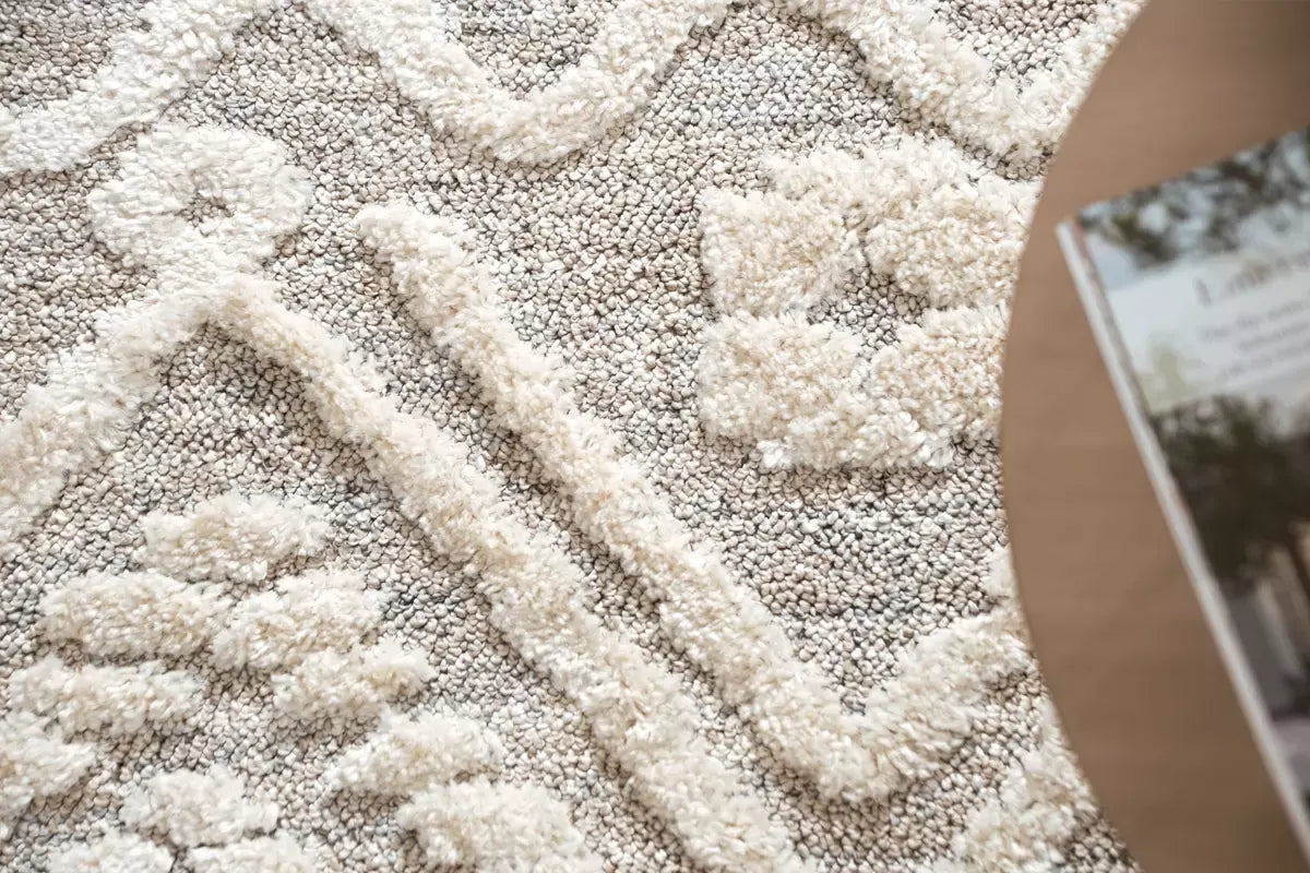 Rechteck Teppich Vevey in Weiss von Hadorn™ - Lifestyle Image