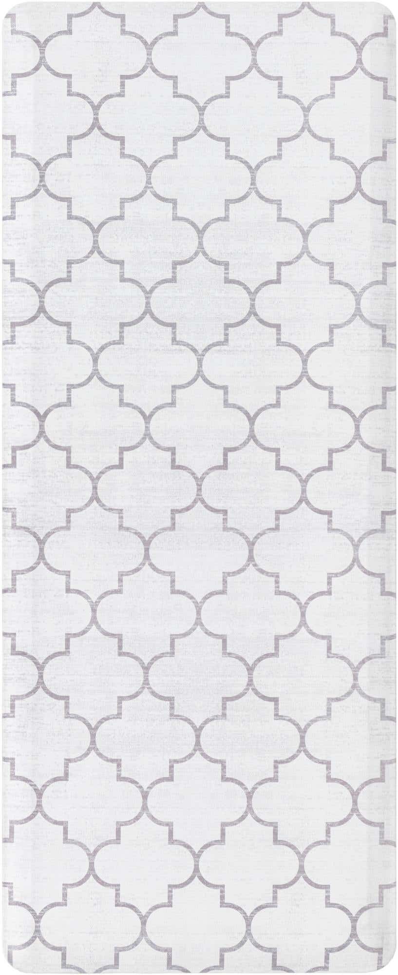 Rechteck Teppich Comfort Mat in Weissgrau von Hadorn™ - Lifestyle Image