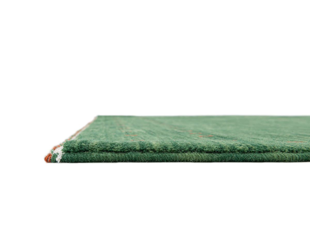 Rechteck Teppich Emmen in Grün von Hadorn™ - Lifestyle Image