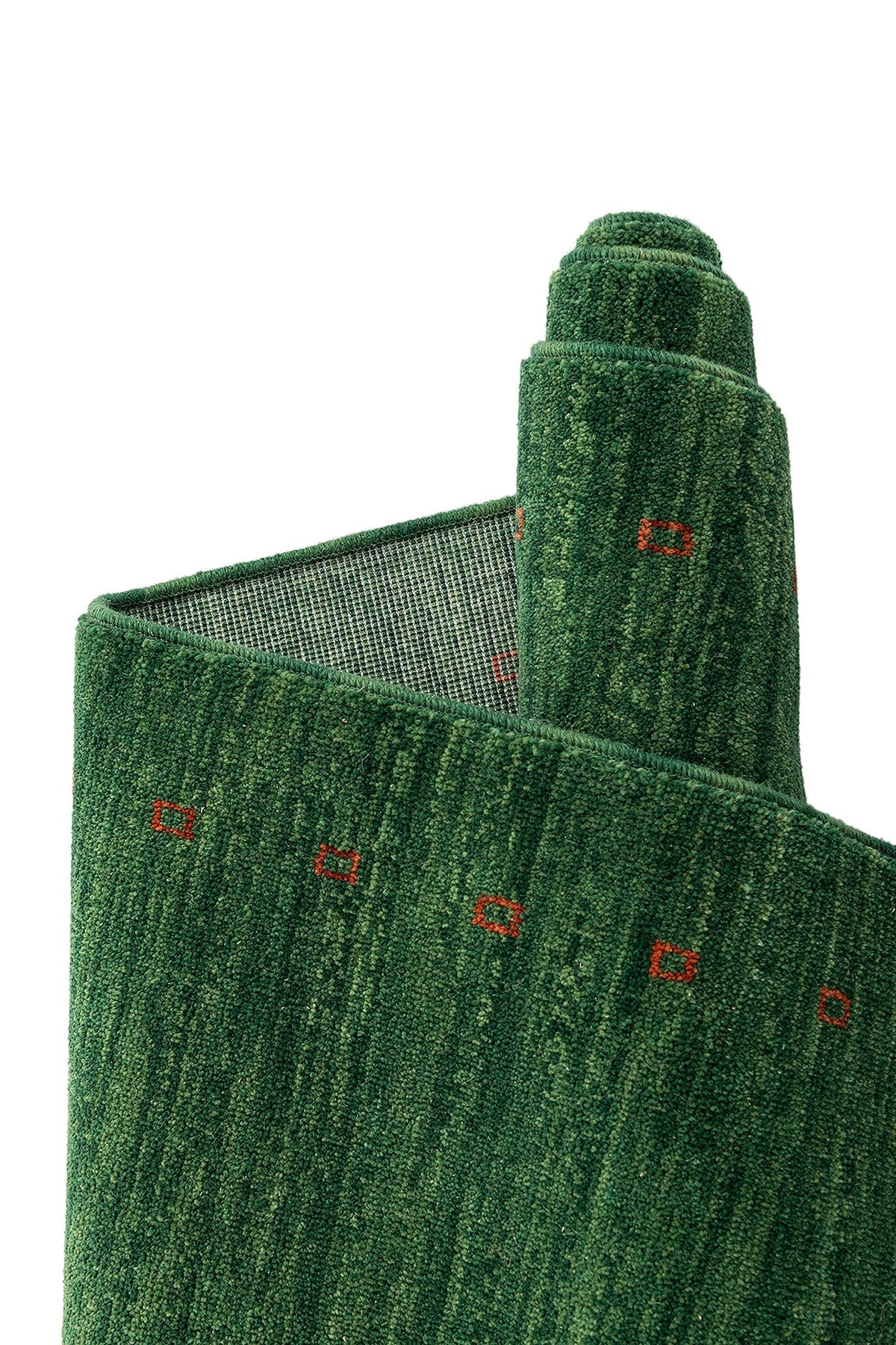 Rund Teppich Emmen in Grün von Hadorn™ - Lifestyle Image