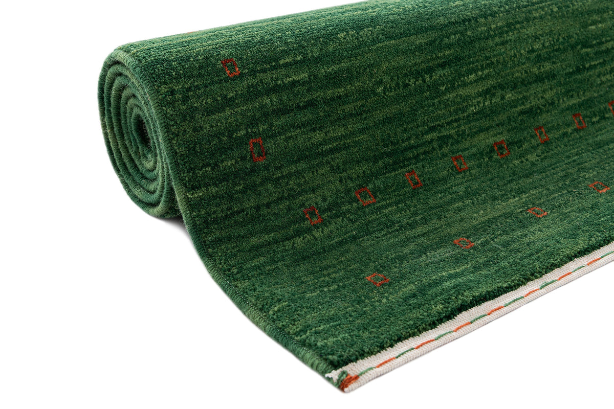 Rechteck Teppich Emmen in Grün von Hadorn™ - Lifestyle Image