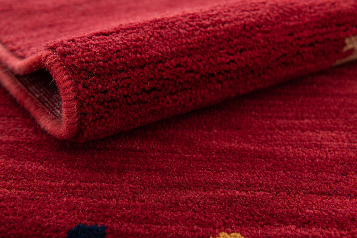 Läufer Teppich Emmen in Rot von Hadorn™ - Lifestyle Image