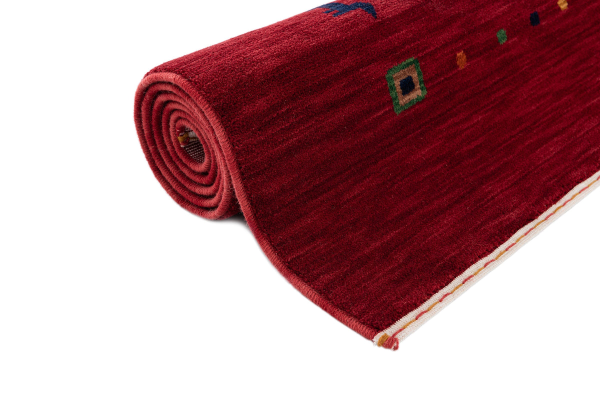 Läufer Teppich Emmen in Rot von Hadorn™ - Lifestyle Image