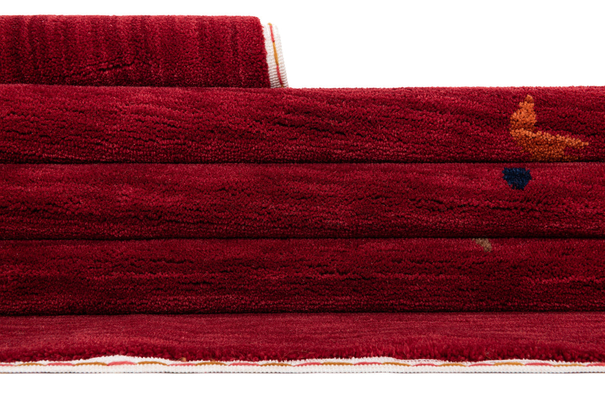 Rechteck Teppich Emmen in Rot von Hadorn™ - Lifestyle Image