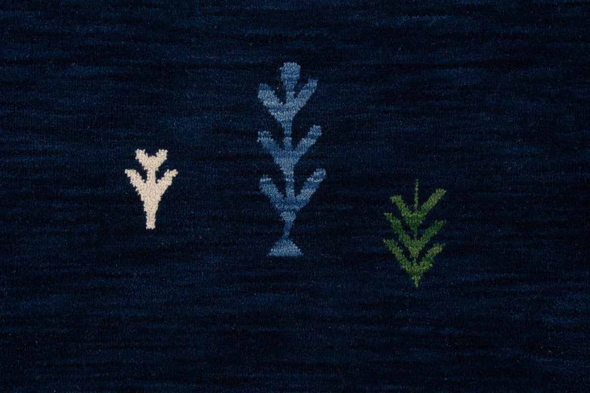 Rechteck Teppich Emmen in Blau von Hadorn™ - Lifestyle Image