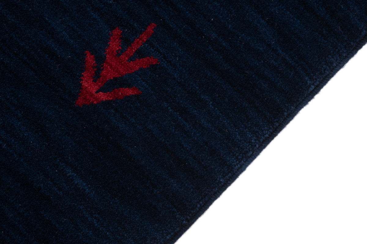 Rechteck Teppich Emmen in Blau von Hadorn™ - Lifestyle Image