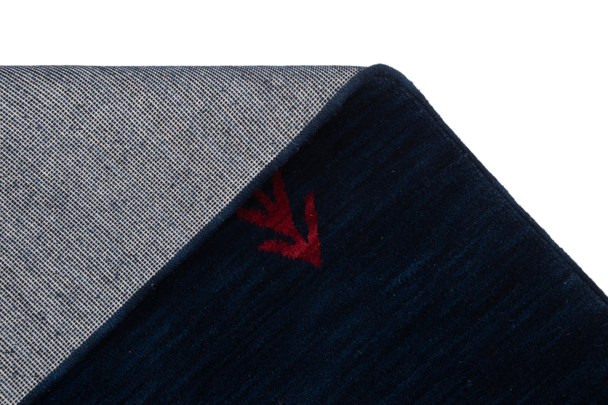 Rechteck Teppich Emmen in Blau von Hadorn™ - Lifestyle Image