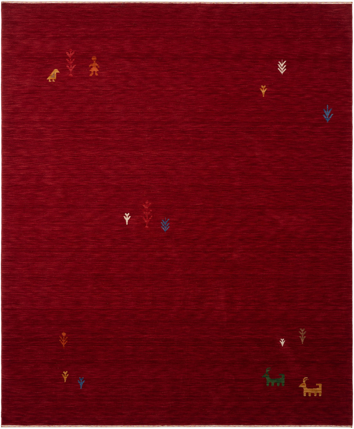 Rechteck Teppich Emmen in Rot von Hadorn™ - Lifestyle Image