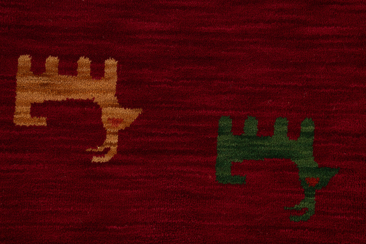 Rechteck Teppich Emmen in Rot von Hadorn™ - Lifestyle Image