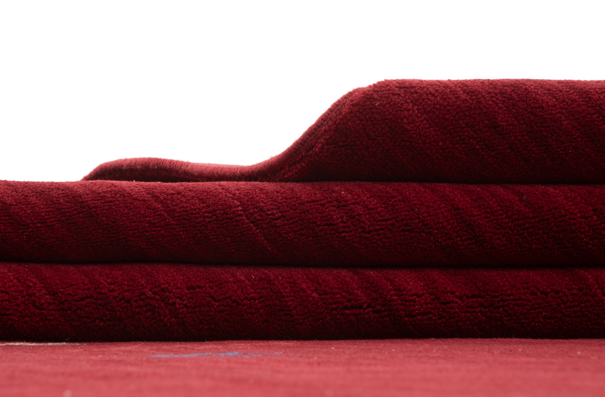 Rechteck Teppich Emmen in Rot von Hadorn™ - Lifestyle Image