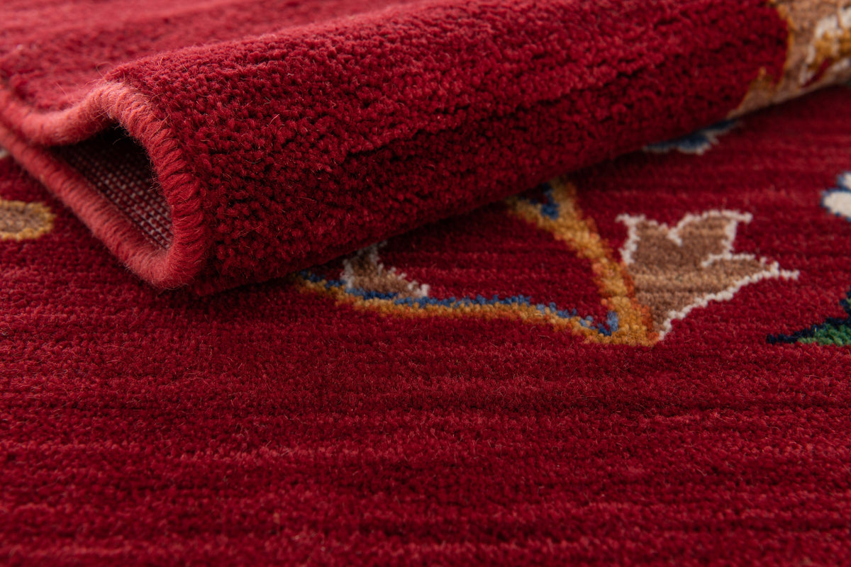 Rechteck Teppich Emmen in Rot von Hadorn™ - Lifestyle Image