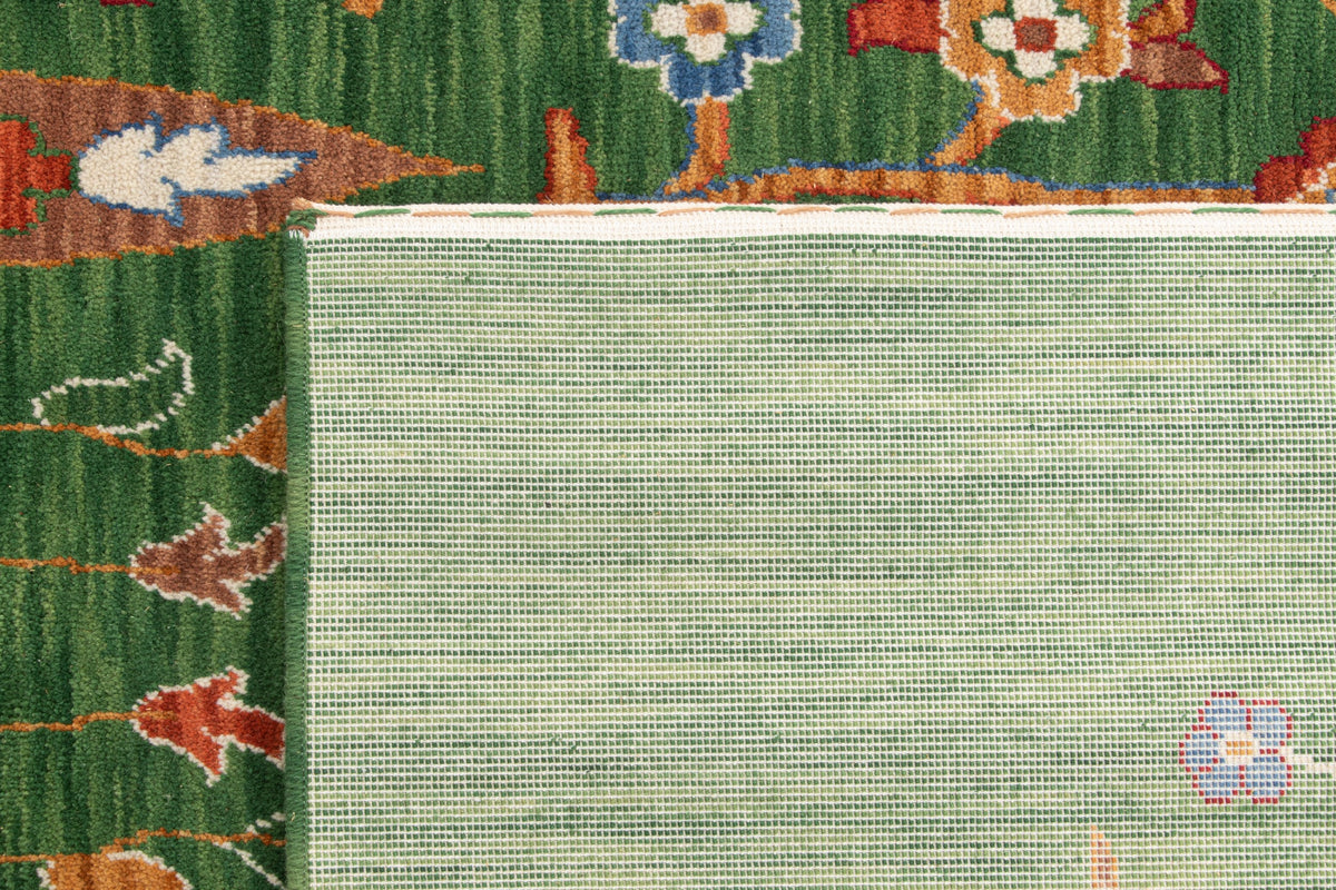 Rechteck Teppich Emmen in Grün von Hadorn™ - Lifestyle Image