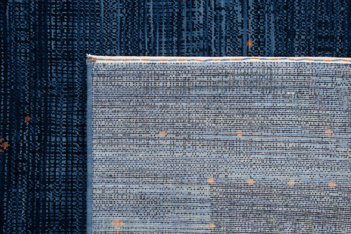 Rechteck Teppich Emmen in Blau von Hadorn™ - Lifestyle Image