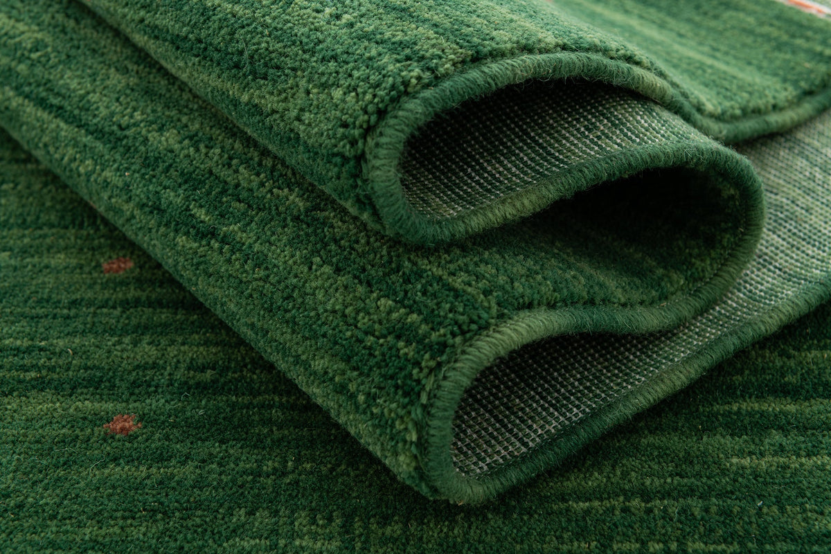 Rechteck Teppich Emmen in Grün von Hadorn™ - Lifestyle Image