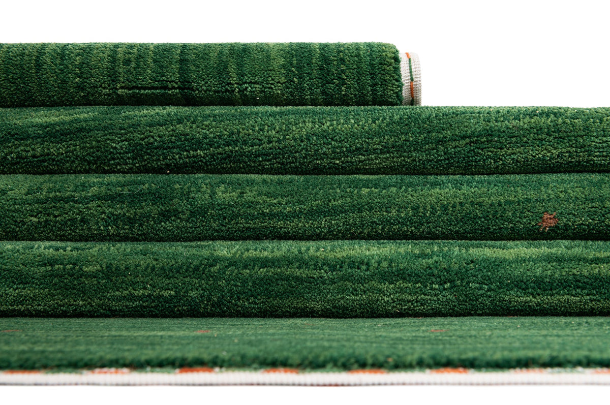 Rechteck Teppich Emmen in Grün von Hadorn™ - Lifestyle Image