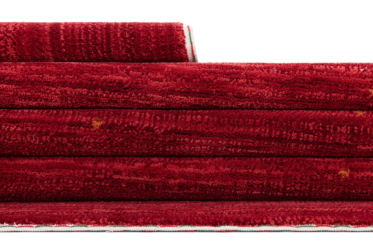 Rechteck Teppich Emmen in Rot von Hadorn™ - Lifestyle Image