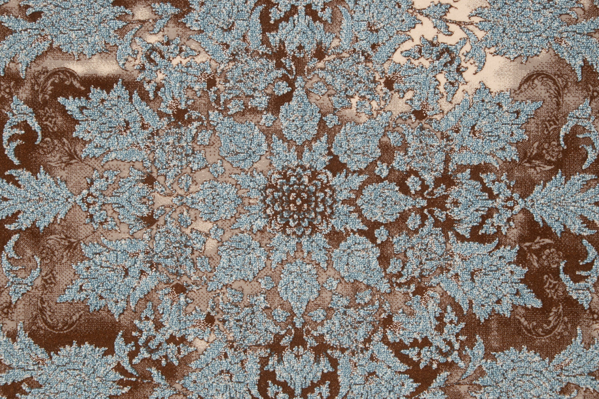 Rund Teppich Sophia Talea in Braun von Hadorn™ - Lifestyle Image