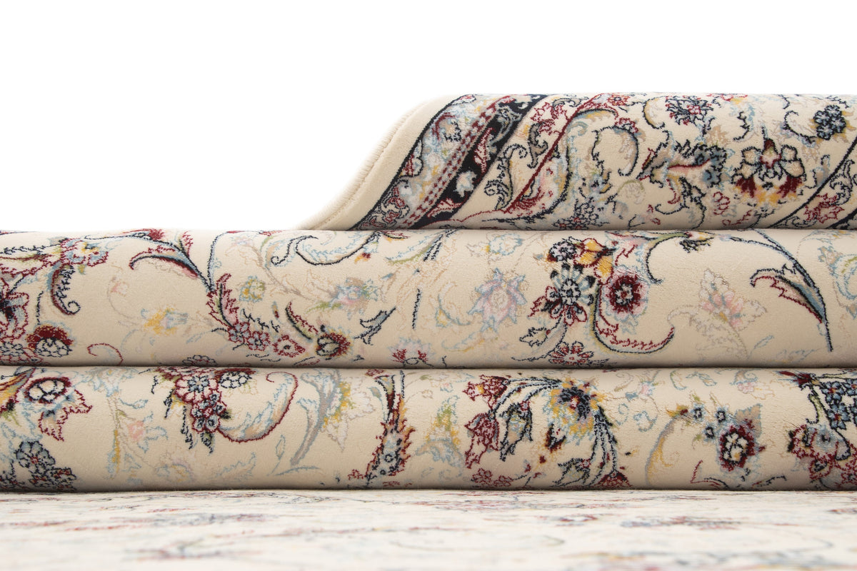 Rund Teppich Anatol Design in Grau von Hadorn™ - Lifestyle Image