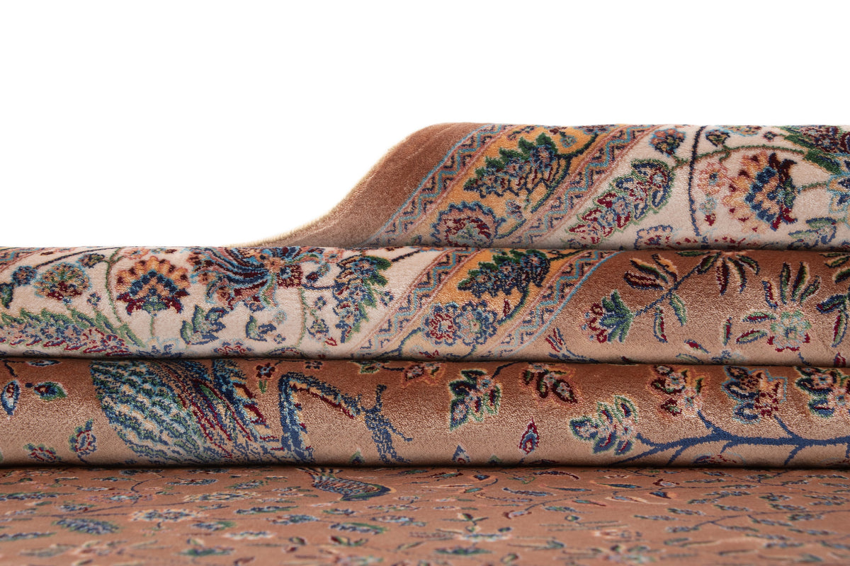 Rechteck Teppich Kalopsia Ravi in Beige von Hadorn™ - Lifestyle Image