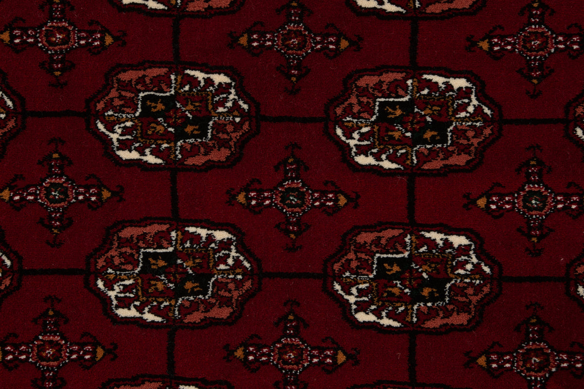 Quadratisch Teppich Sabha Welat in Rot von Hadorn™ - Lifestyle Image