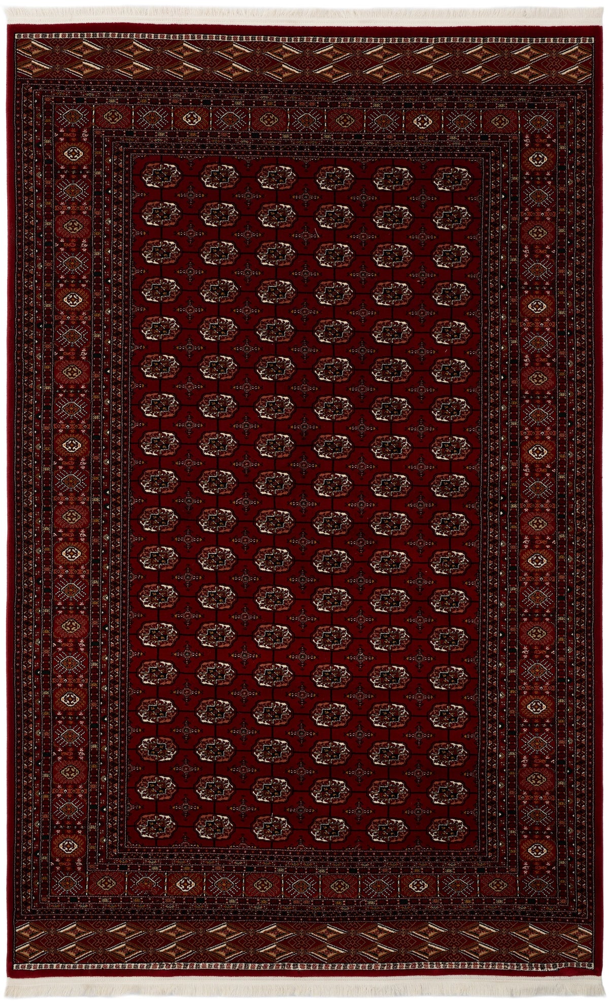 Rechteck Teppich Sabha Welat in Rot von Hadorn™ - Lifestyle Image