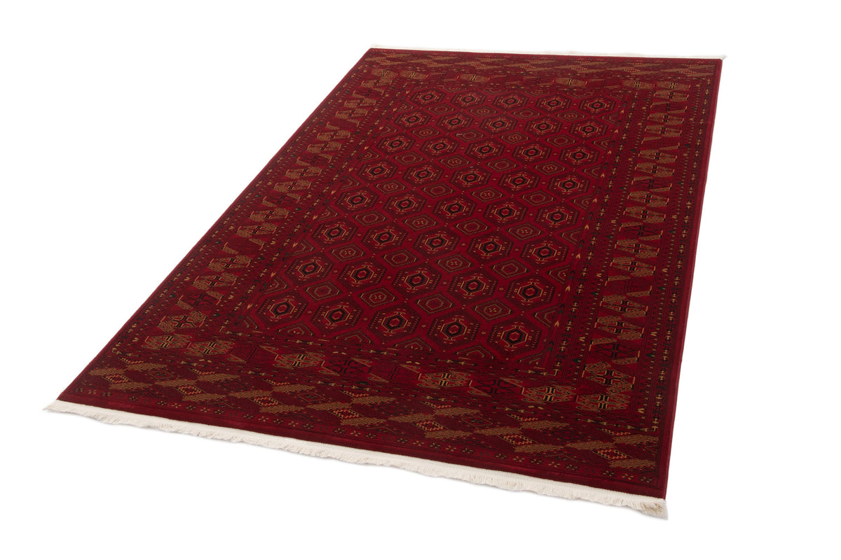 Rechteck Teppich Sabha Anam in Rot von Hadorn™ - Lifestyle Image