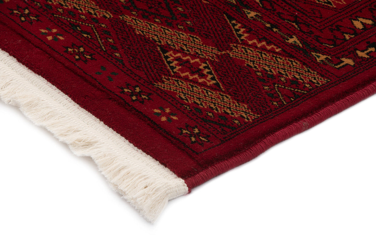 Quadratisch Teppich Sabha Anam in Rot von Hadorn™ - Lifestyle Image