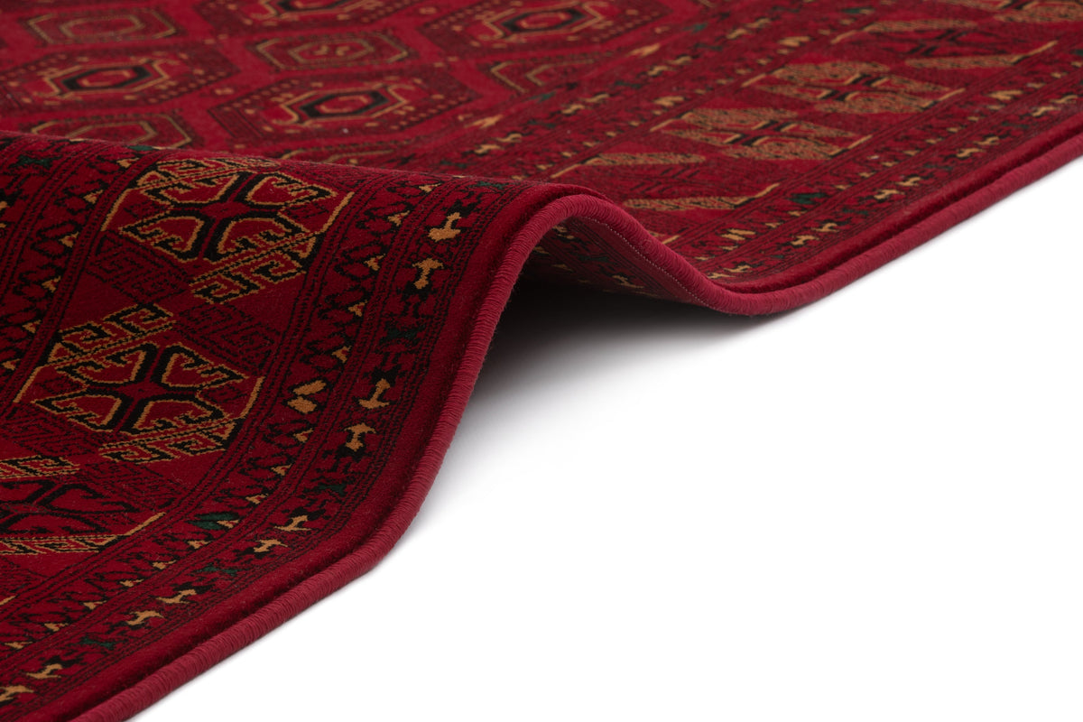 Rechteck Teppich Sabha Anam in Rot von Hadorn™ - Lifestyle Image