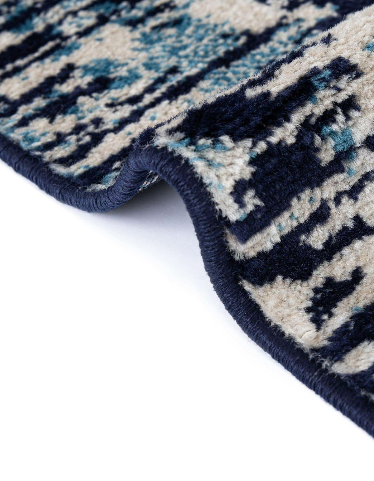 Rechteck Teppich Laguna in Marineblau von Hadorn™ - Lifestyle Image