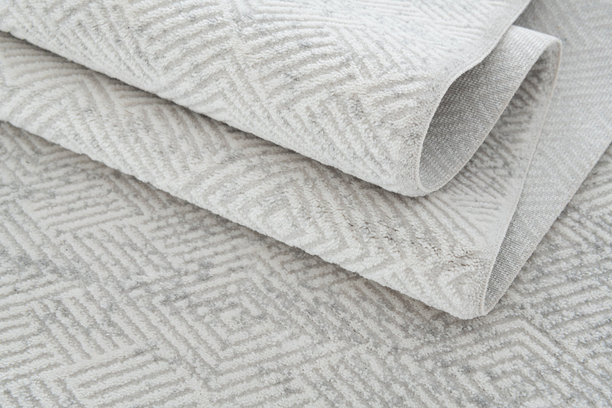 Rechteck Teppich Davos Cilia in Grau von Hadorn™ - Lifestyle Image