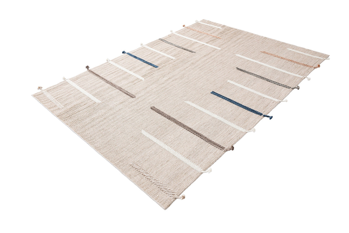 Rechteck Teppich Juniper Lyn in Elfenbein von Hadorn™ - Lifestyle Image
