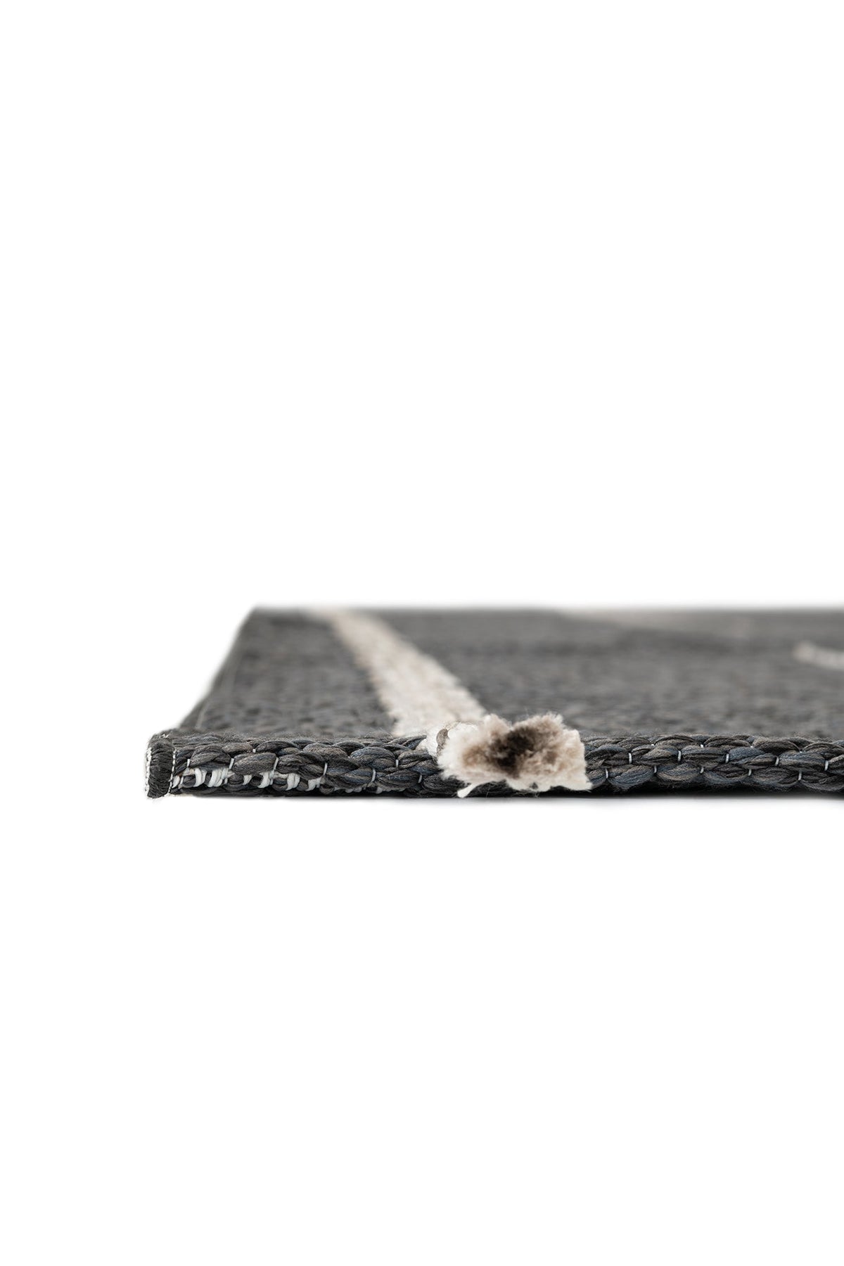 Rechteck Teppich Juniper Lyn in Anthrazit von Hadorn™ - Lifestyle Image