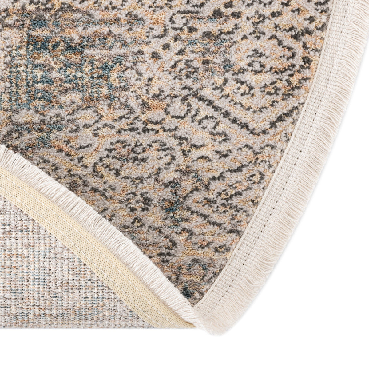 Oval Teppich Zora Modern in Elfenbein von Hadorn™ - Lifestyle Image