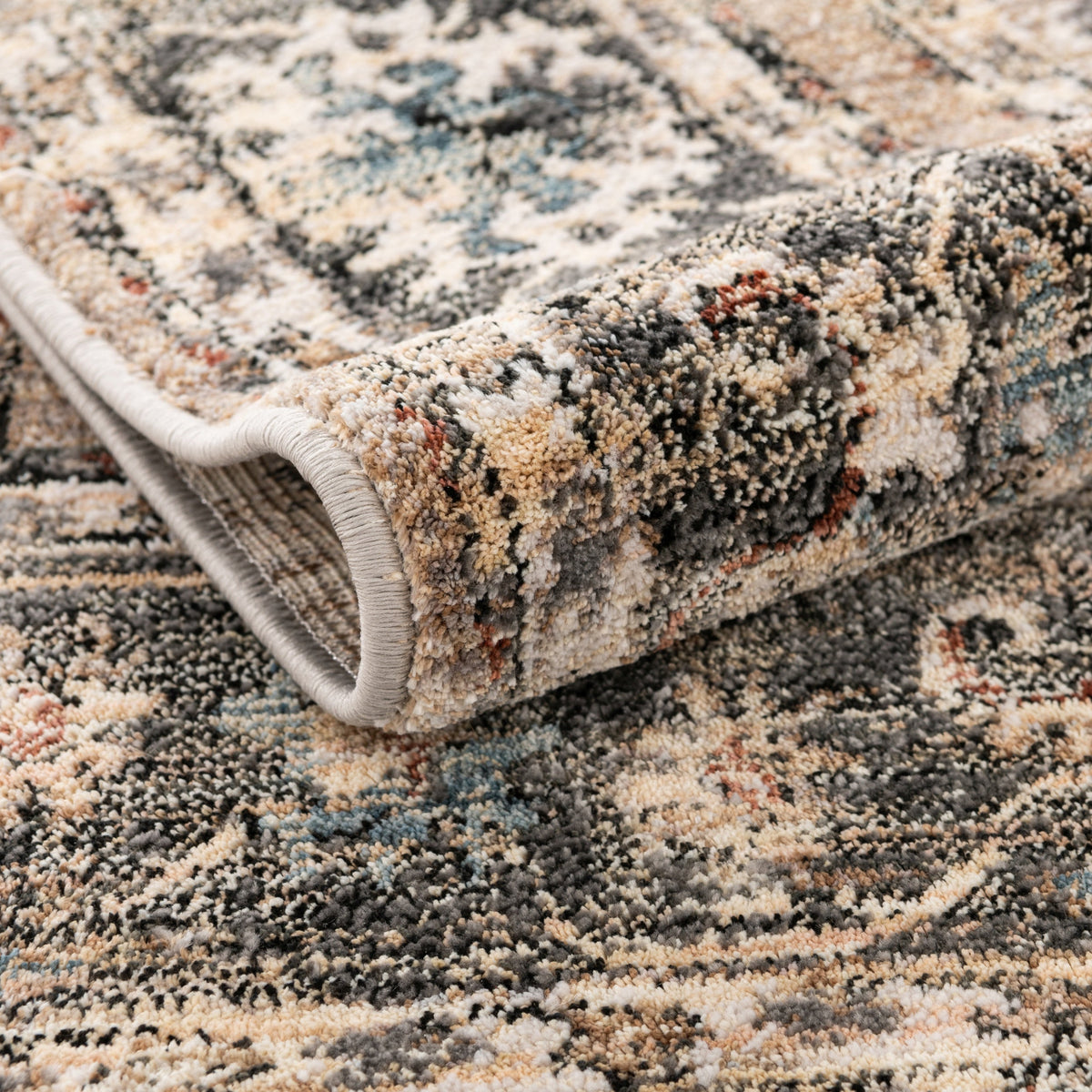 Oval Teppich Zora Modern in Creme von Hadorn™ - Lifestyle Image