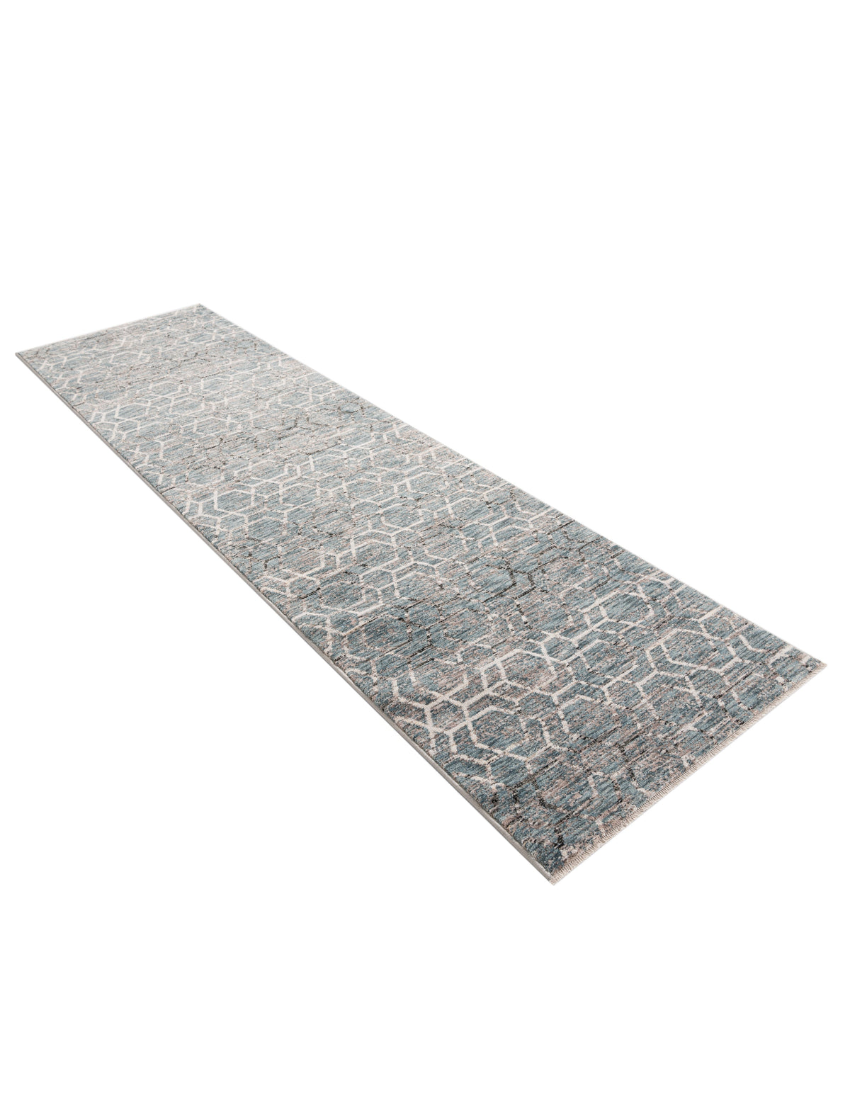 Läufer Teppich Zora Modern in Blau von Hadorn™ - Lifestyle Image