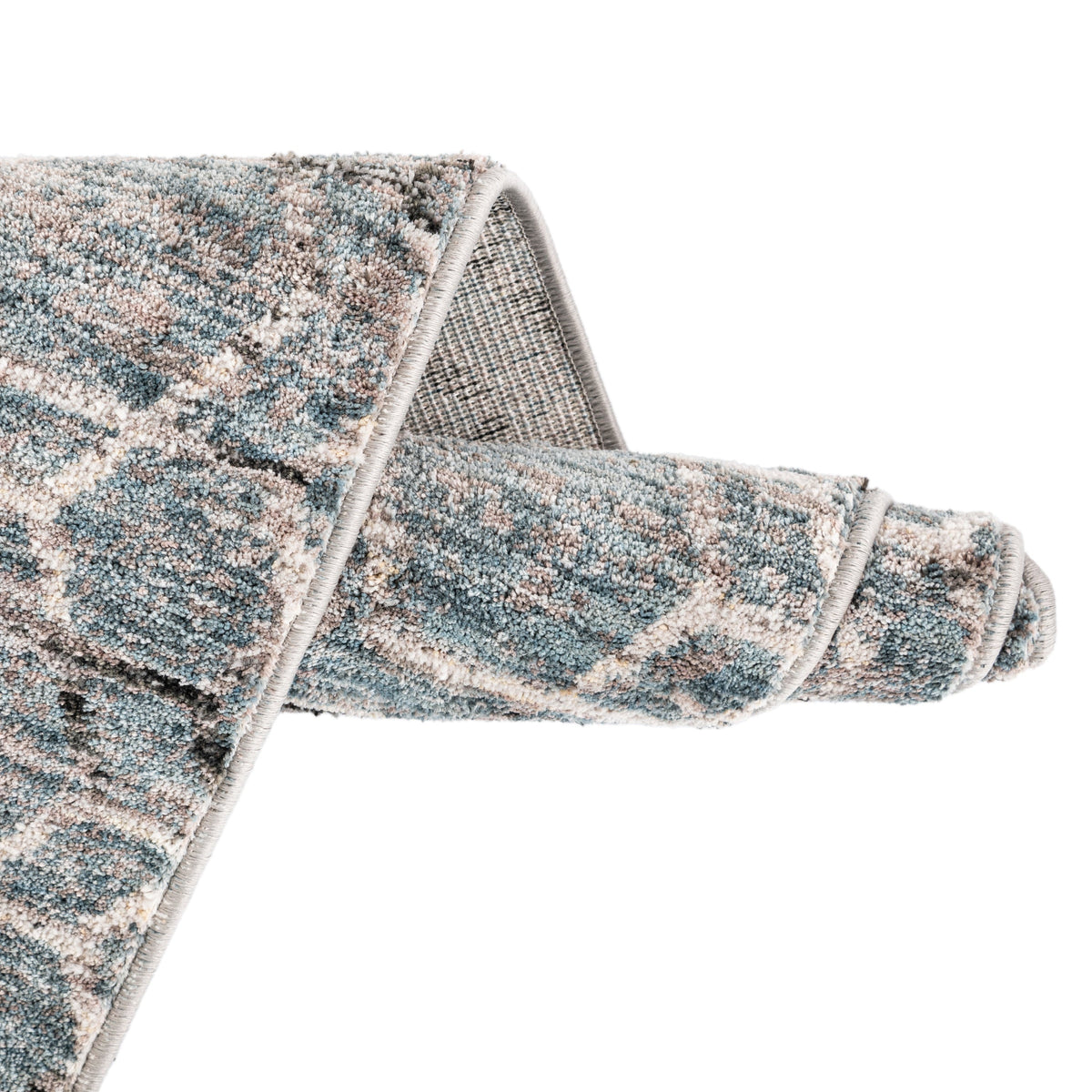Rechteck Teppich Zora Modern in Blau von Hadorn™ - Lifestyle Image