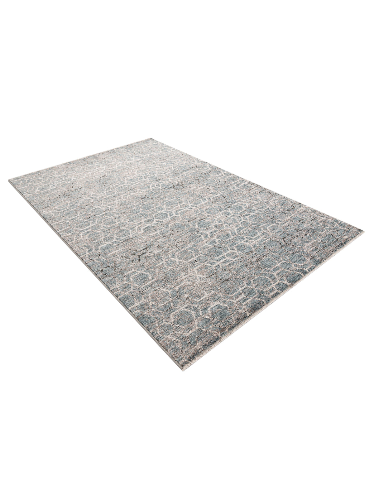 Rechteck Teppich Zora Modern in Blau von Hadorn™ - Lifestyle Image