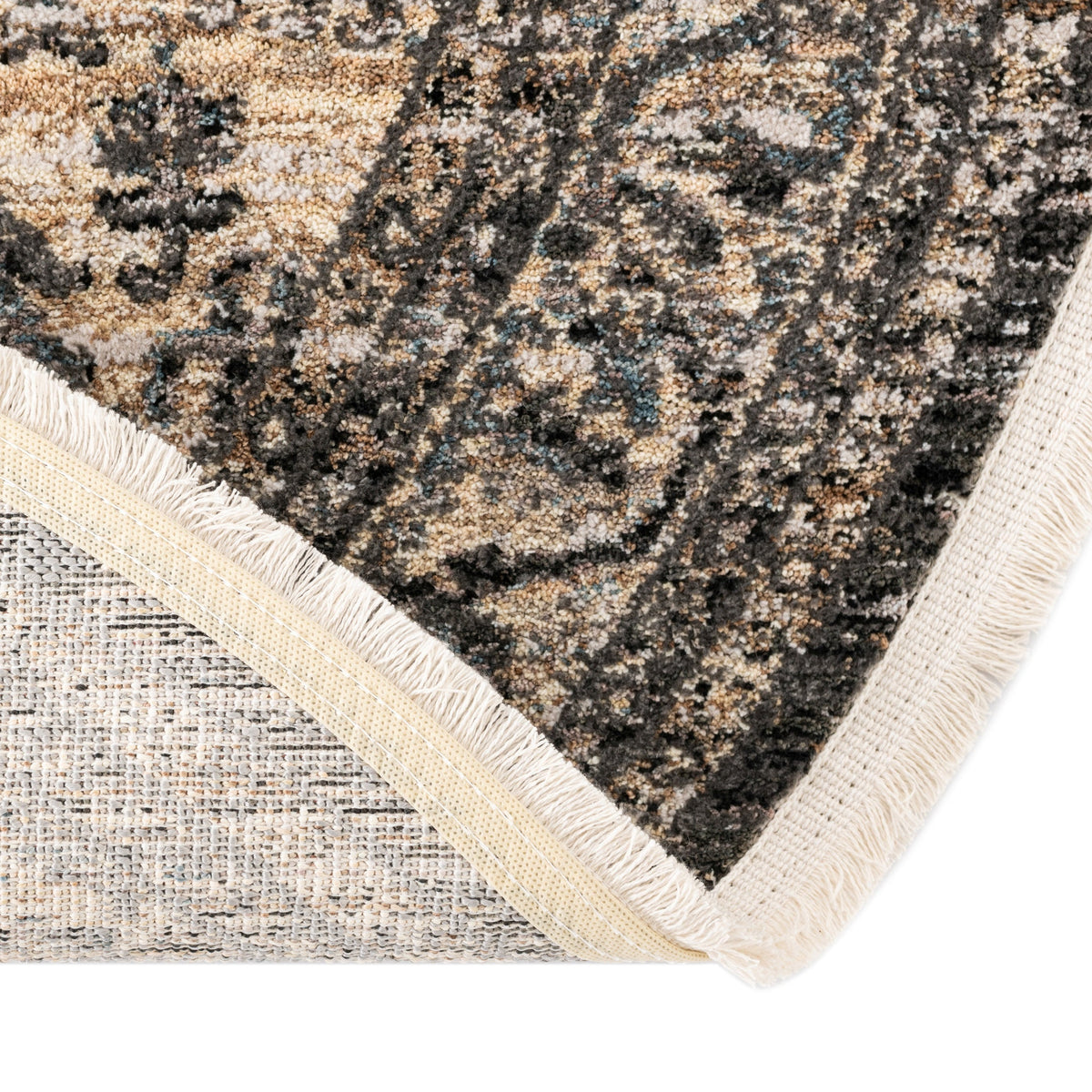 Oval Teppich Zora Classical in Grau von Hadorn™ - Lifestyle Image