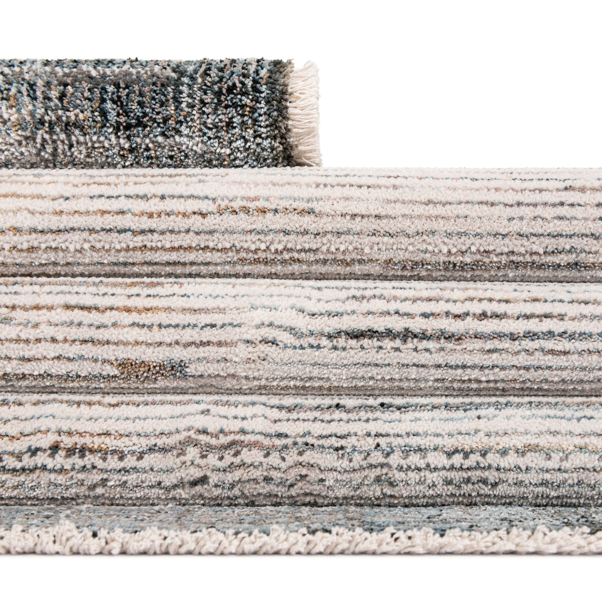 Rechteck Teppich Zora Blege in Blau von Hadorn™ - Lifestyle Image